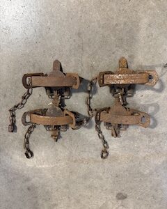 USED #3 VICTOR COIL SPRINGS( 4 X TRAPS)